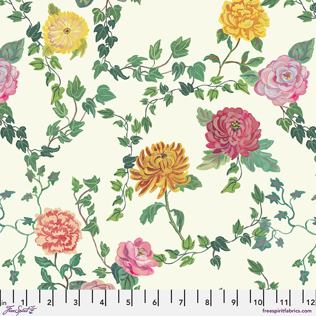 Default Ivy and Flowers in Cream - Last Fall in Japan - Nathalie Letè