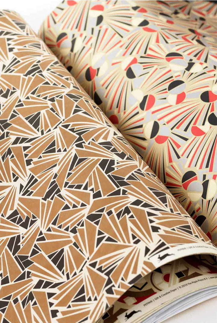 Default Jazz Age - Pepin Gift and Creative Papers 12 Sheets