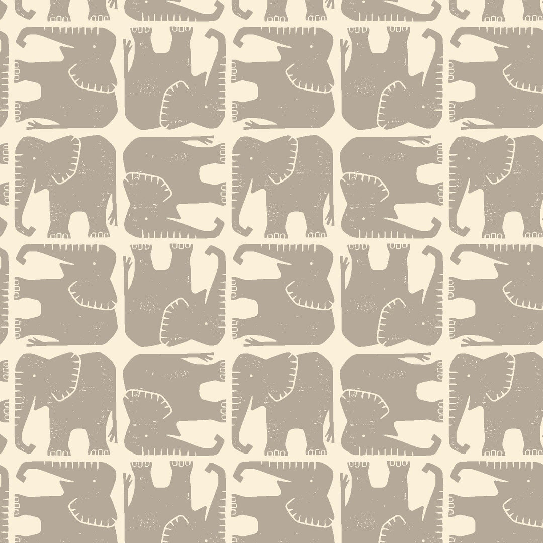 Default Jolly Elephant in Gray - Rising Sun - Loes Van Oosten