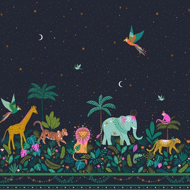 Default Jungle Luxe Border Print - Dashwood Studios