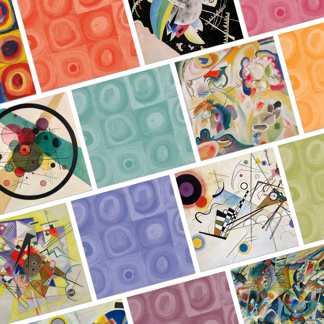 Kandinsky Geometrics - Origami Paper