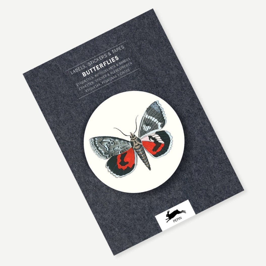 Default Label and Sticker Book in Butterflies - The Pepin Press