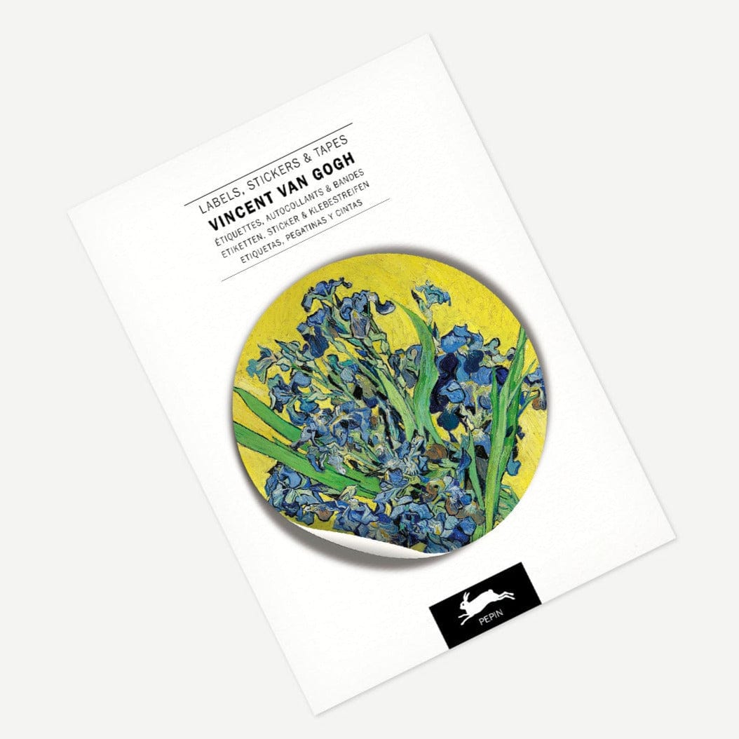 Pepin Label and Sticker Book - Vincent Van Gogh – Fiddlehead Artisan Supply