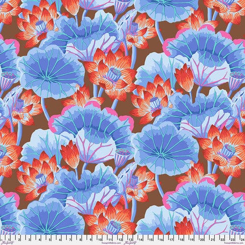 Default Lake Blossoms in Brown - Kaffe Fasset
