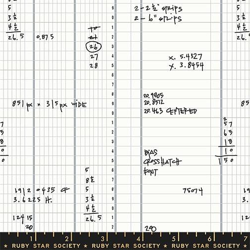 Default Ledger in Cream Soda - Memento - Carolyn Friedlander