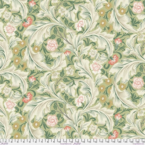 Leicester in Olive - Leicester Collection - Morris & Company for Freespirit