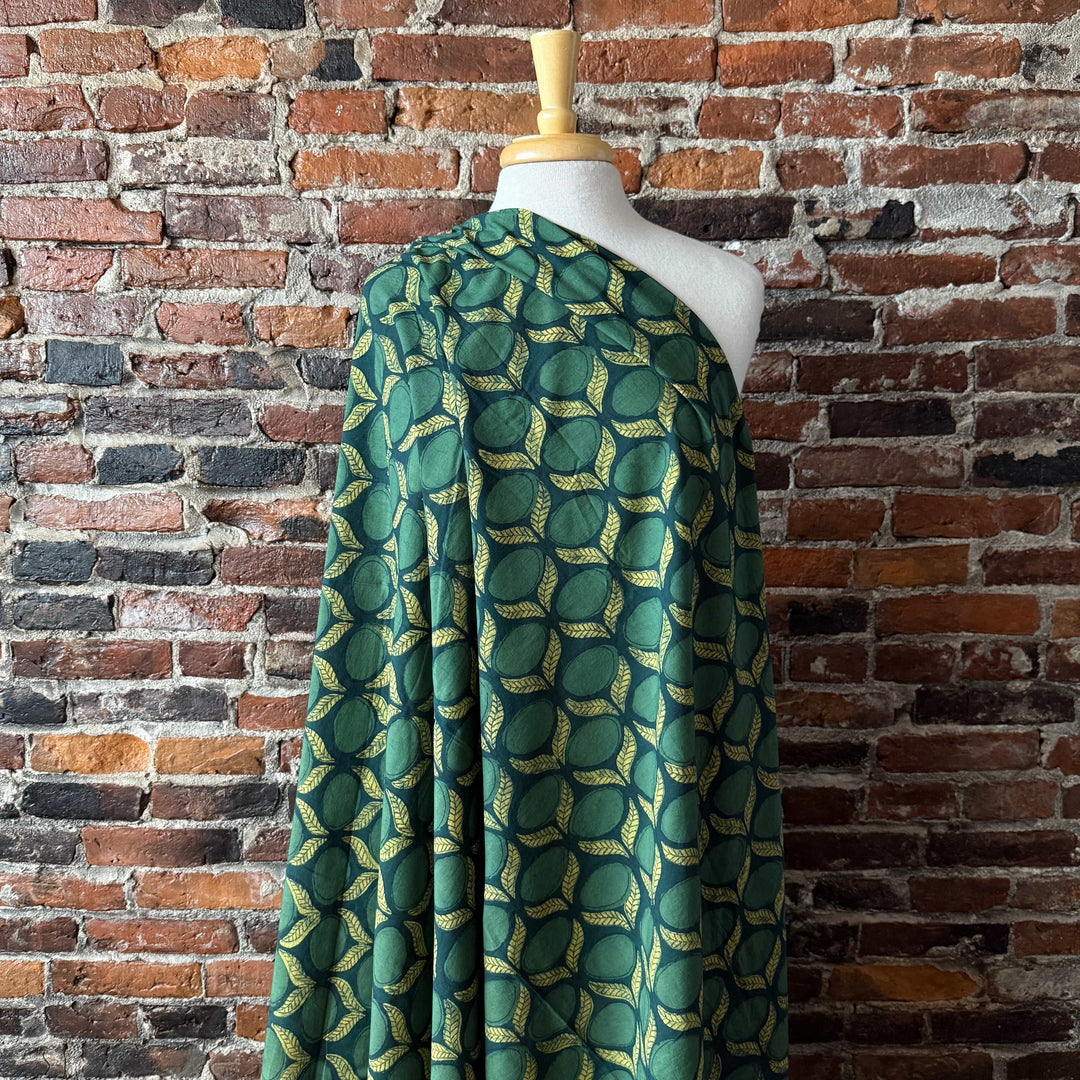 Default Lemon Lime - Dabu Blockprint from India