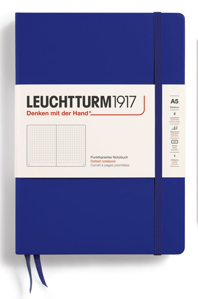 DOTTED Leuchtturm A5 Hardcover Notebook in Ink - Parent