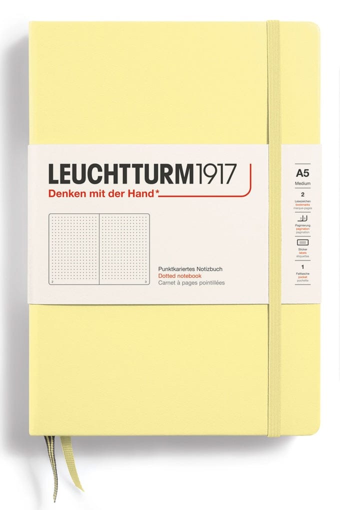 DOTTED Leuchtturm A5 Hardcover Notebook in Vanilla - Parent