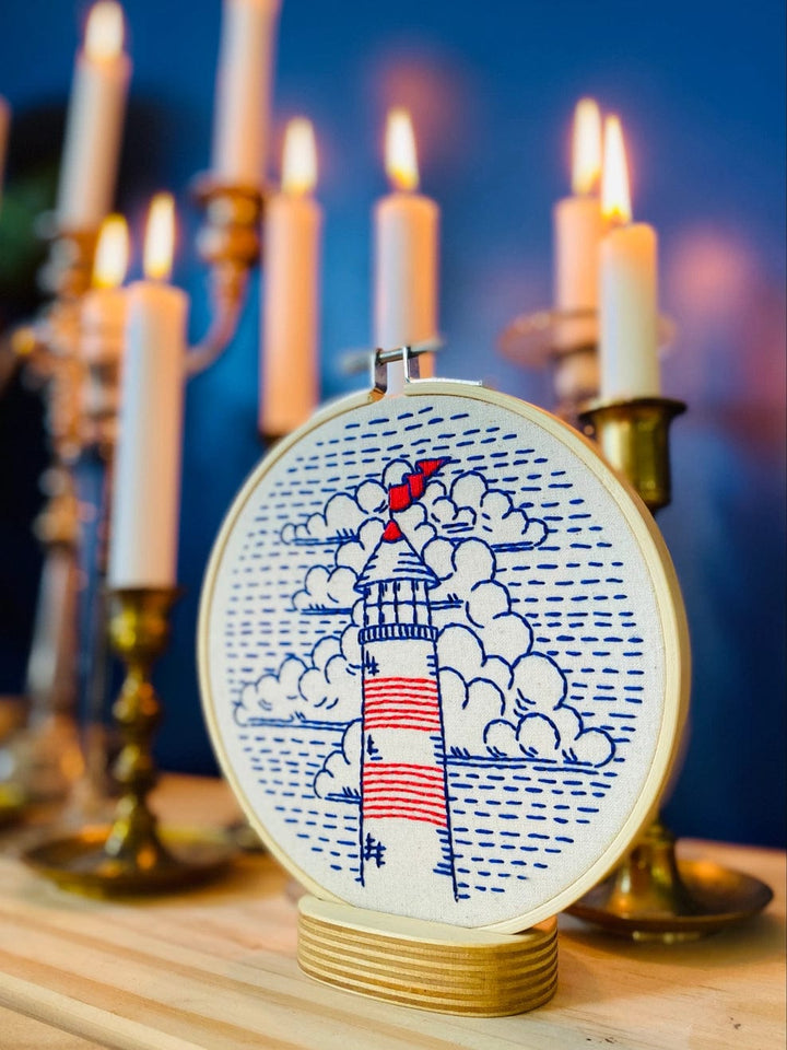 Default Lighthouse - Hook, Line & Tinker Embroidery Kit
