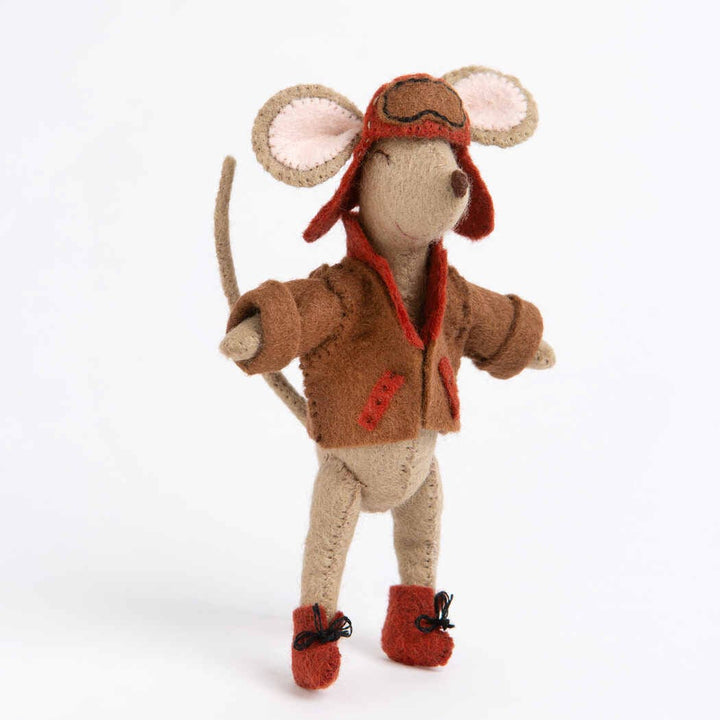 Default Little Mouse Aviator - Corinne Lapierre Embroidery Kit