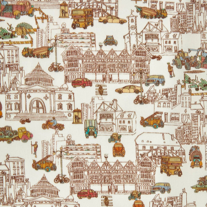 Default London's Calling in Multi Pastel - Organic Liberty Tana Lawn Yardage