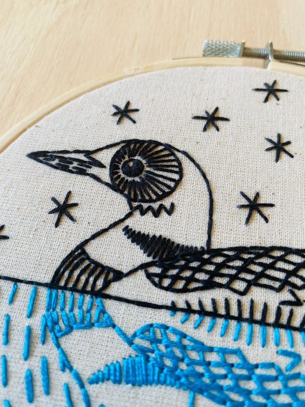 Default Loon - Hook, Line & Tinker Embroidery Kit