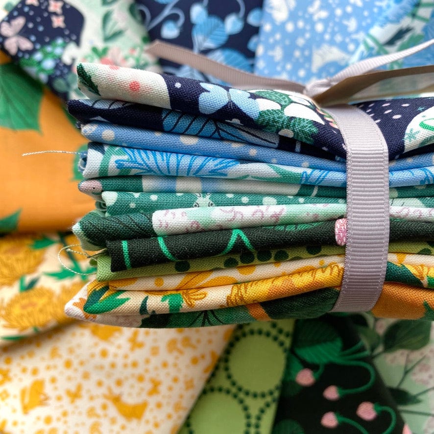 Default Love Letter Bundle in Blue - 12 FQs - Lizzy House
