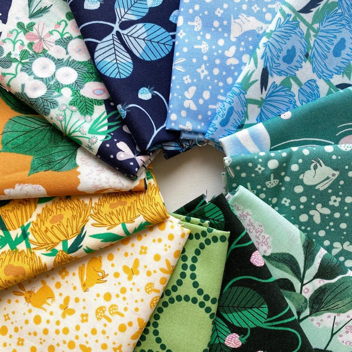 Default Love Letter Bundle in Blue - 12 FQs - Lizzy House