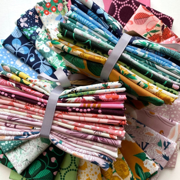 Default Love Letter Bundle in Blue - 12 FQs - Lizzy House