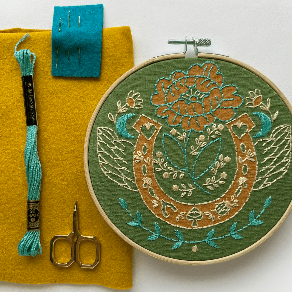 Lucky - Embroidery Kit - Rikrack