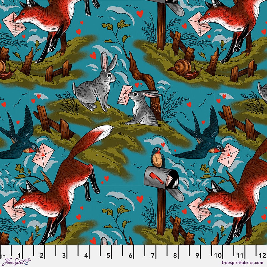 Default Mail Toile in Multi - Love Letters - Club Hauer