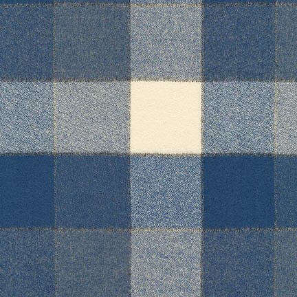 Default Mammoth Flannel Block Plaid Denim