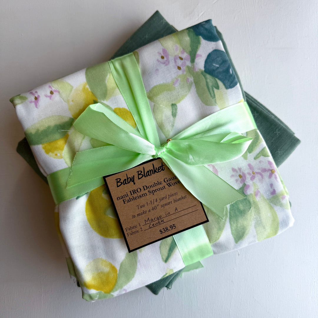 Default Margo in A ORGANIC + Cenote - Baby Blanket Kit
