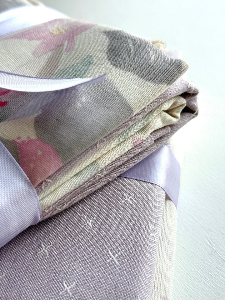 Default Margo in D ORGANIC + Lavender Tea - Baby Blanket Kit