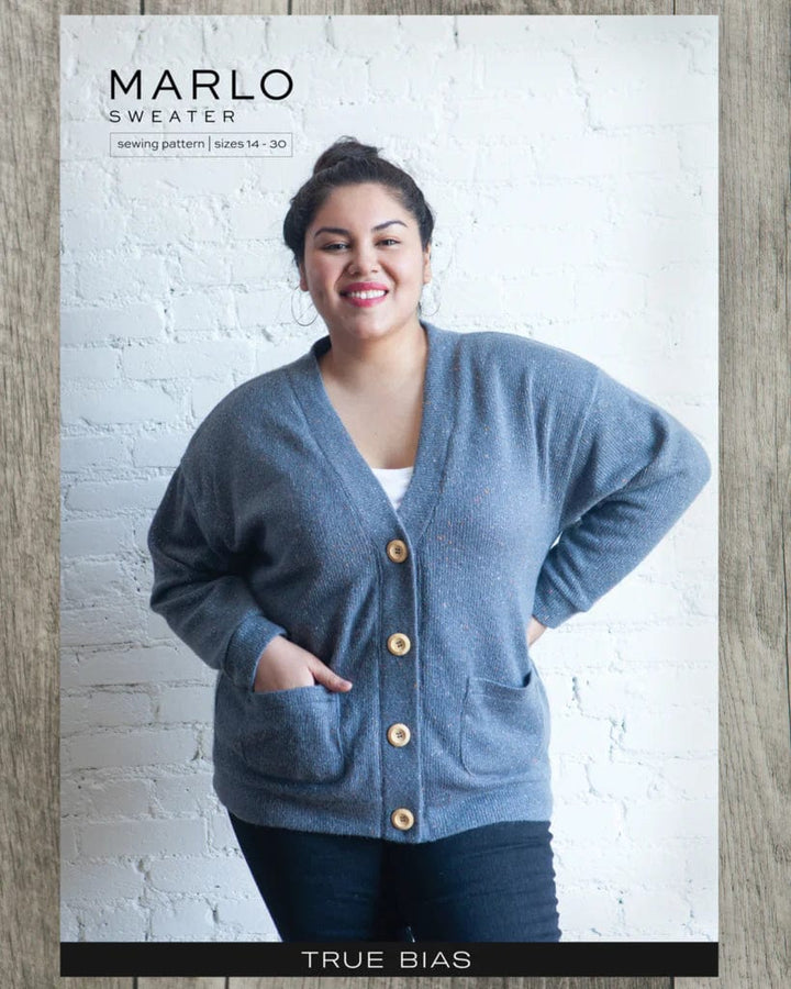 Default Marlo Sweater - True Bias Sewing Pattern - Sizes 14-30