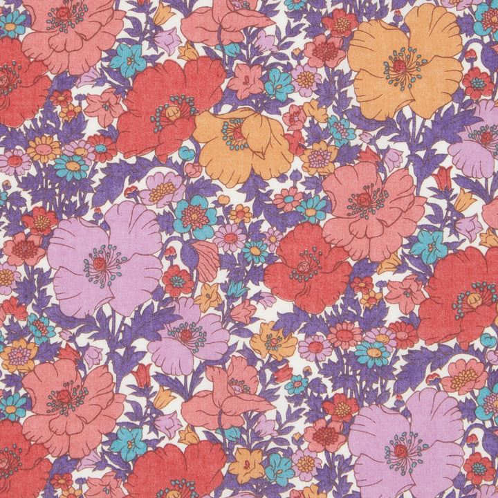 Default Meadow Song in Purple - Liberty Tana Lawn Yardage