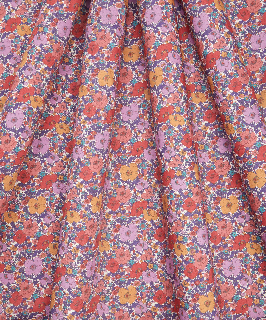 Default Meadow Song in Purple - Liberty Tana Lawn Yardage