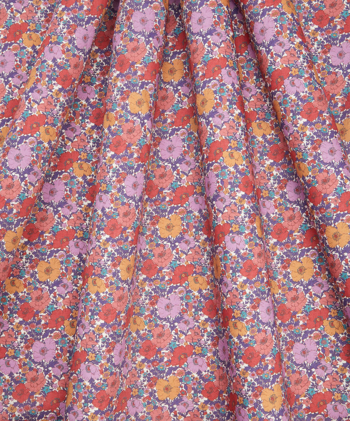 Default Meadow Song in Purple - Liberty Tana Lawn Yardage