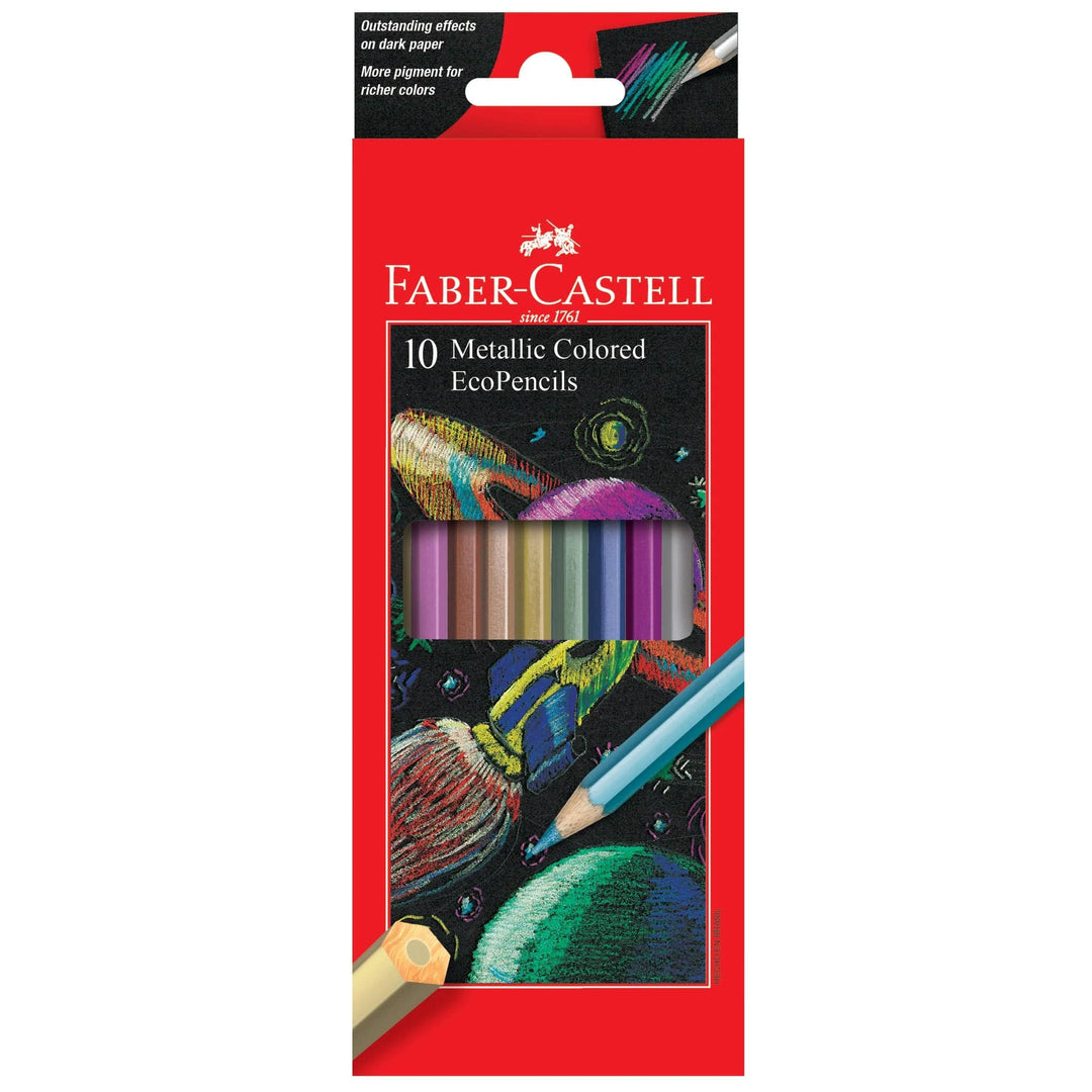 Default Metallic EcoPencils Set qty 12 Metallic