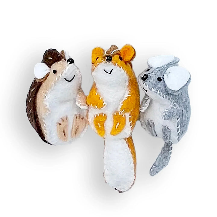 Default Mini Woodland Animal Ornaments - Whimsey Ornament Kit from Heidi Boyd