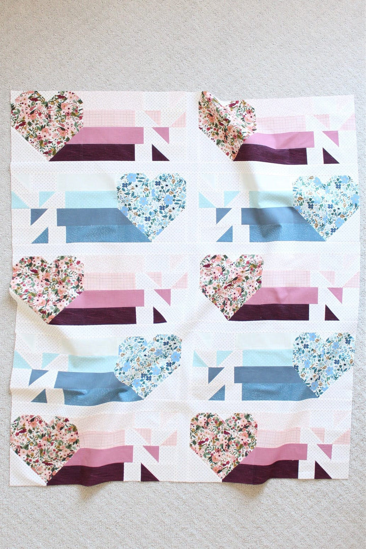 Default Modernly Morgan Quilt Pattern - Confetti Hearts