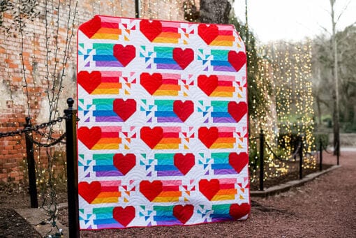 Default Modernly Morgan Quilt Pattern - Confetti Hearts