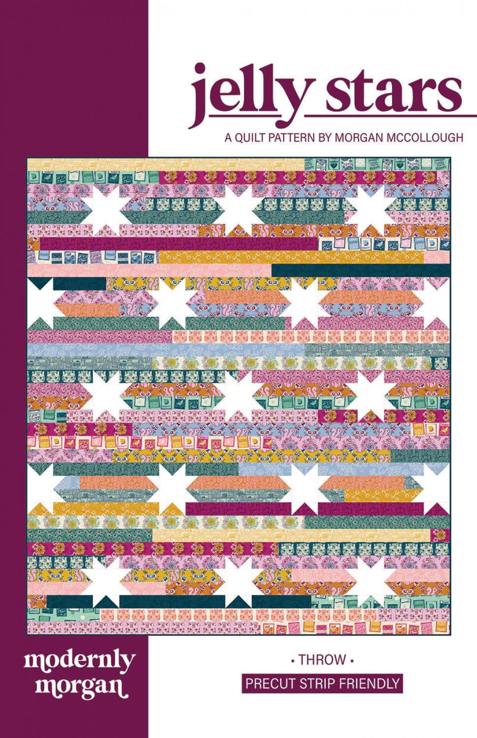 Default Modernly Morgan Quilt Pattern - Jelly Stars