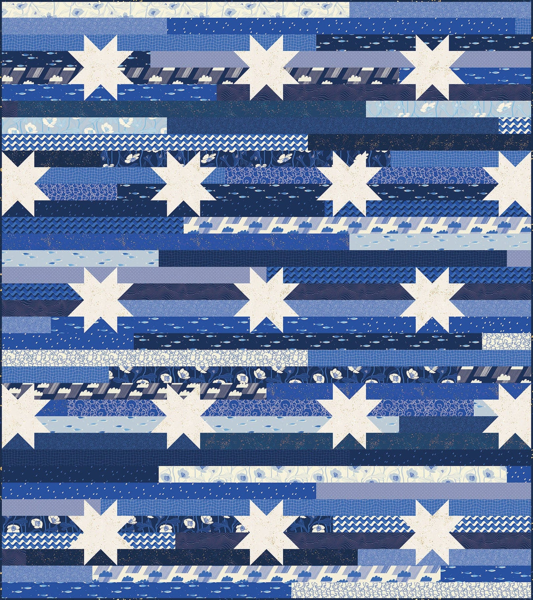 Default Modernly Morgan Quilt Pattern - Jelly Stars