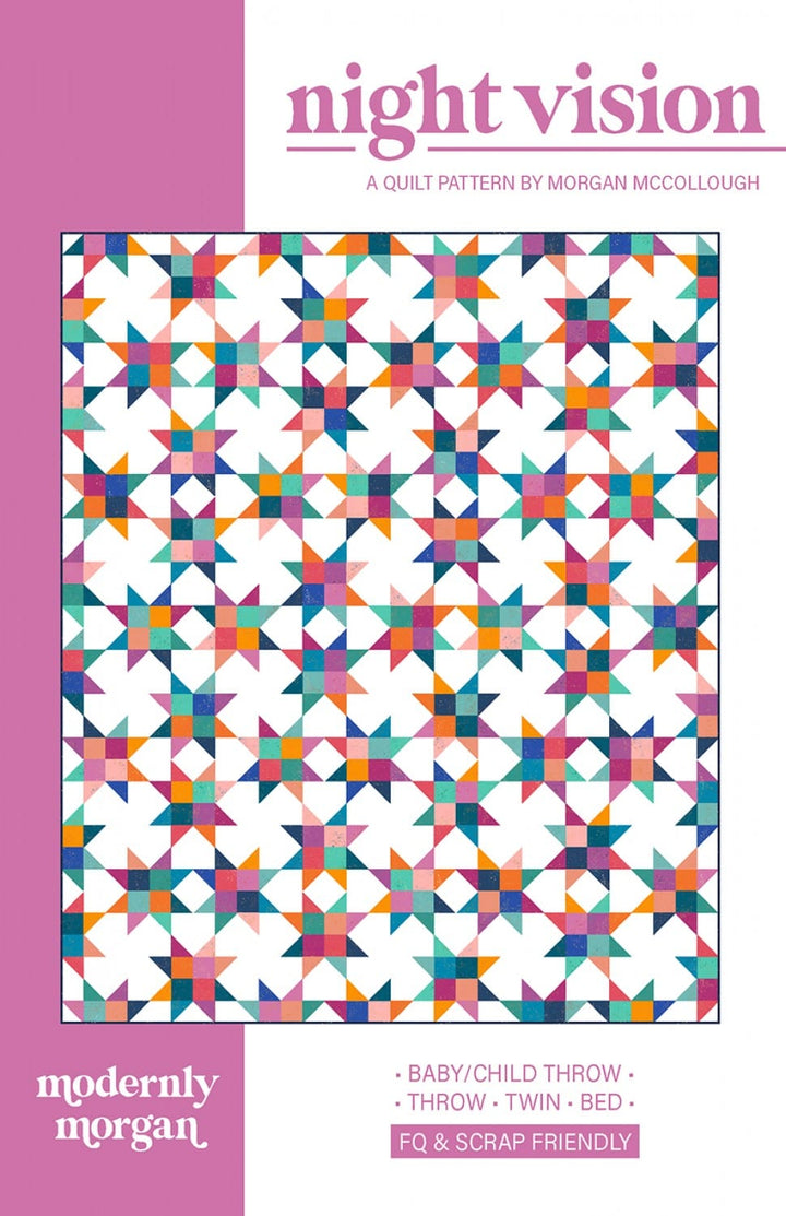 Default Modernly Morgan Quilt Pattern - Night Vision