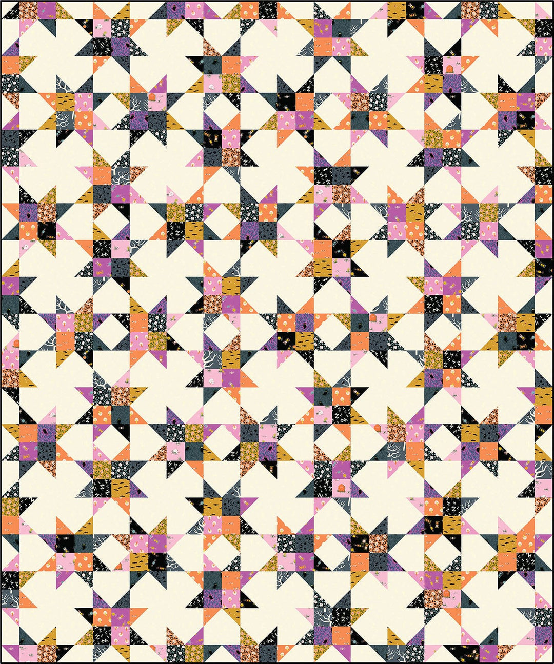 Default Modernly Morgan Quilt Pattern - Night Vision