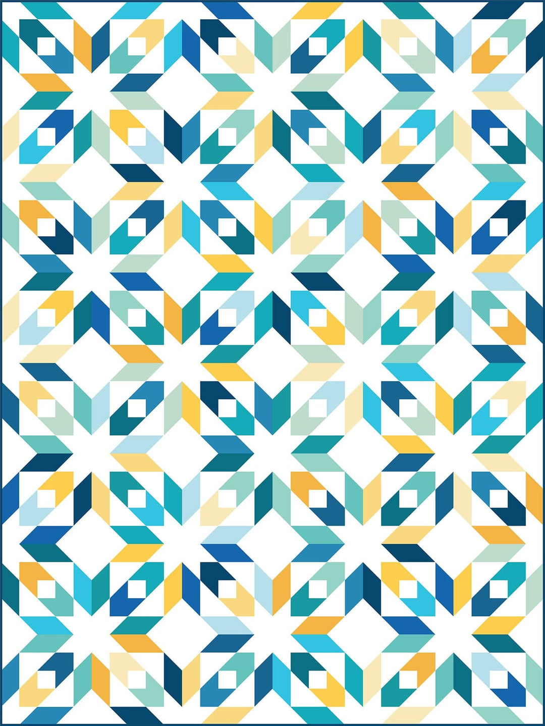 Default Modernly Morgan Quilt Pattern - Same Sky