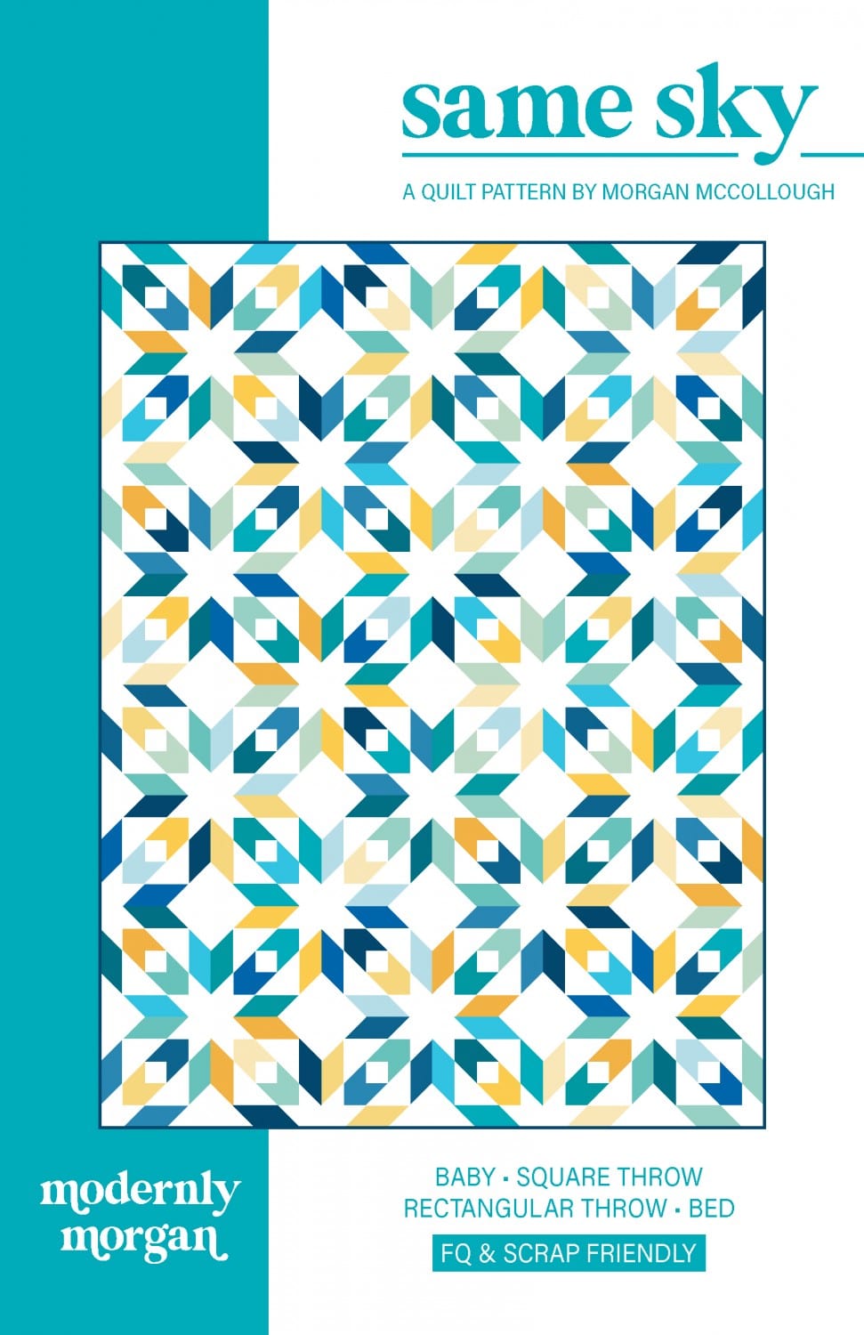 Default Modernly Morgan Quilt Pattern - Same Sky