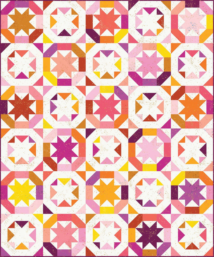 Default Modernly Morgan Quilt Pattern - Stardrops