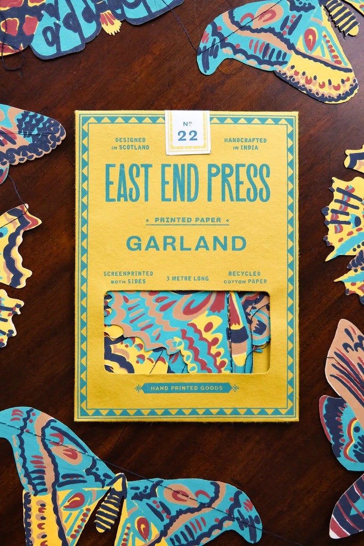 Default Moths Sewn Garland - East End Press