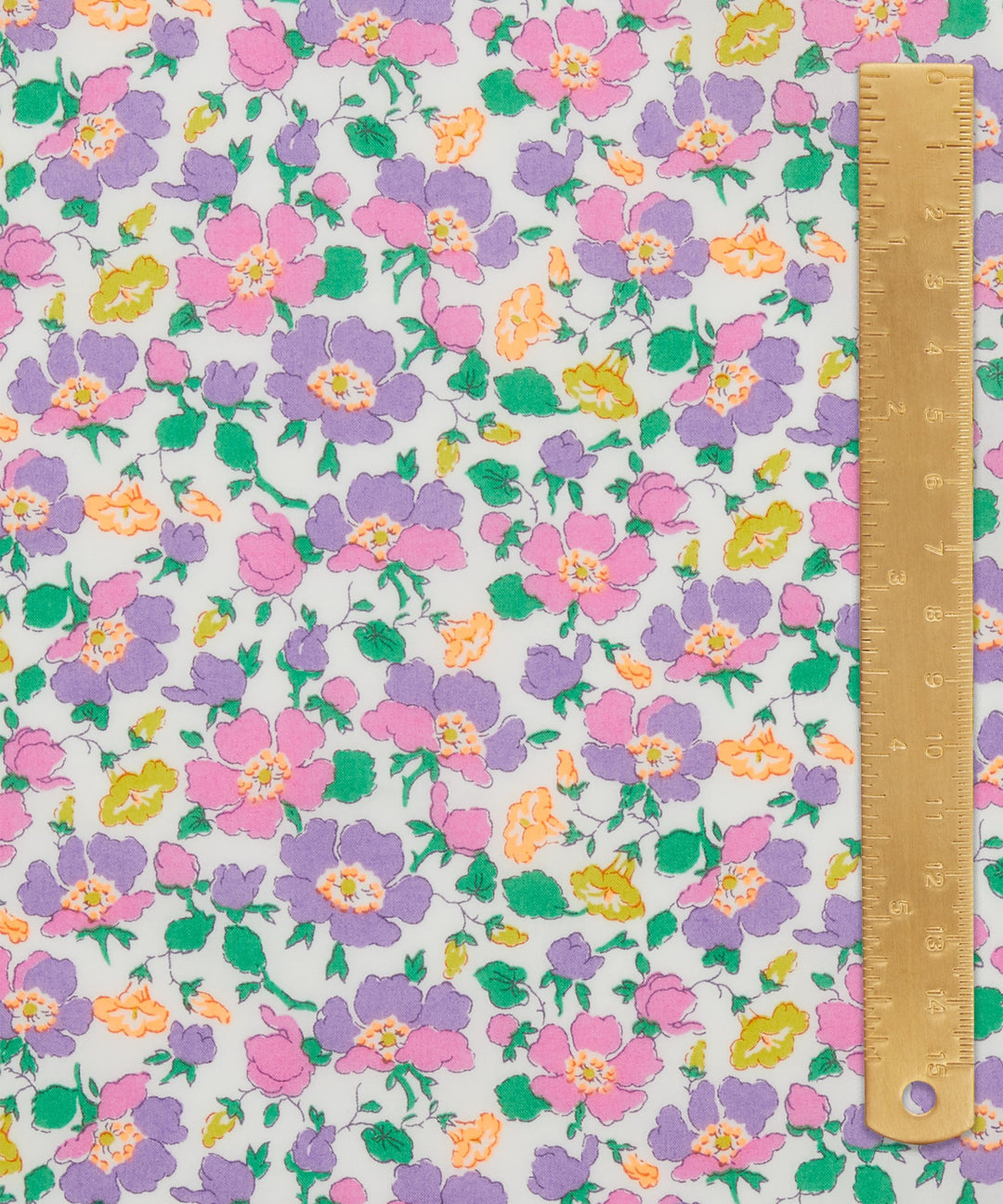 Default Mrs Stoneley in Purple and Neon - Liberty Tana Lawn Yardage