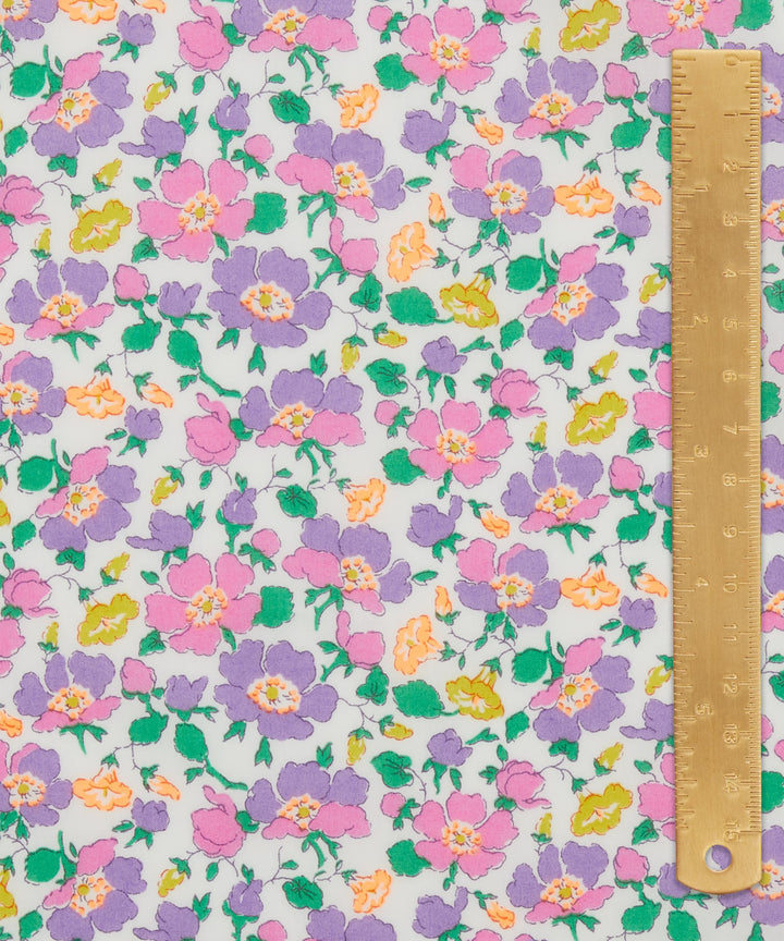 Default Mrs Stoneley in Purple and Neon - Liberty Tana Lawn Yardage