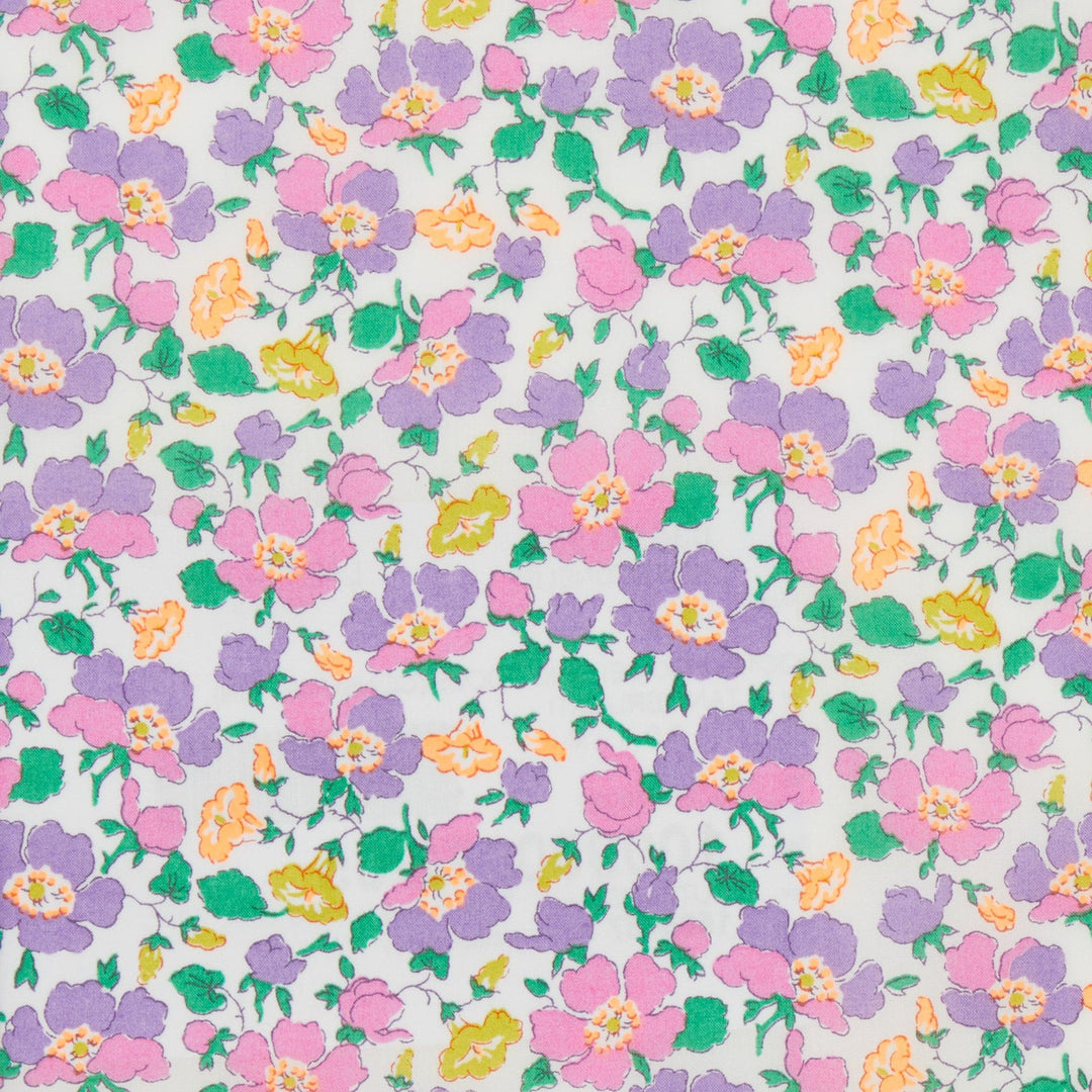 Default Mrs Stoneley in Purple and Neon - Liberty Tana Lawn Yardage