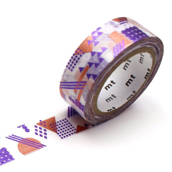 Default mt Washi Tape - 15mm wide - High Brightness: Overlapped Geometry