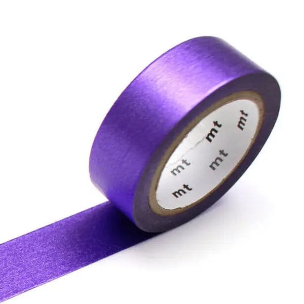 Default mt Washi Tape - 15mm wide - High Brightness: Purple