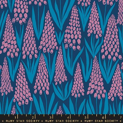 Default Muscari in Bluebell - Endpaper - RSS