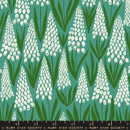 Default Muscari in Watercress - Endpaper - RSS