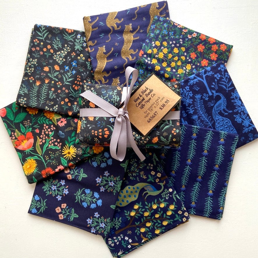 Default Navy & Black Camont Bundle - 8FQ - Rifle Paper Co.