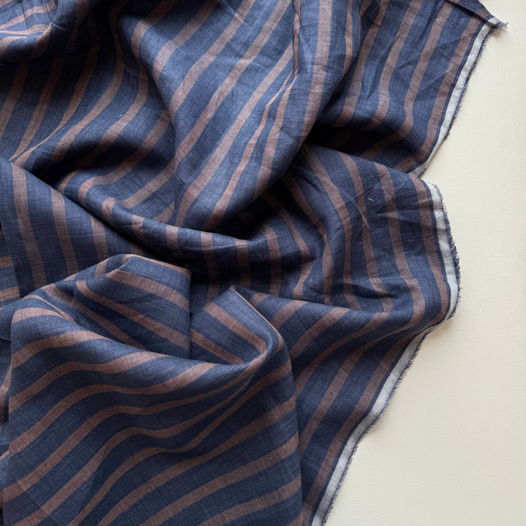 Default Navy & Taupe - Day Sail Stripe